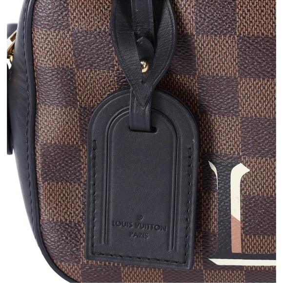 Louis Vuitton Alma PM LV Crafty Monogram Giant M45380 Dome Satchel Black Multi - Picture 3 of 11